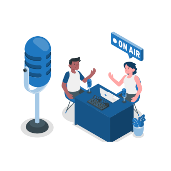 The rise of podcasts icon