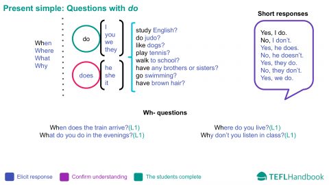 Present simple: Questions with 'do'